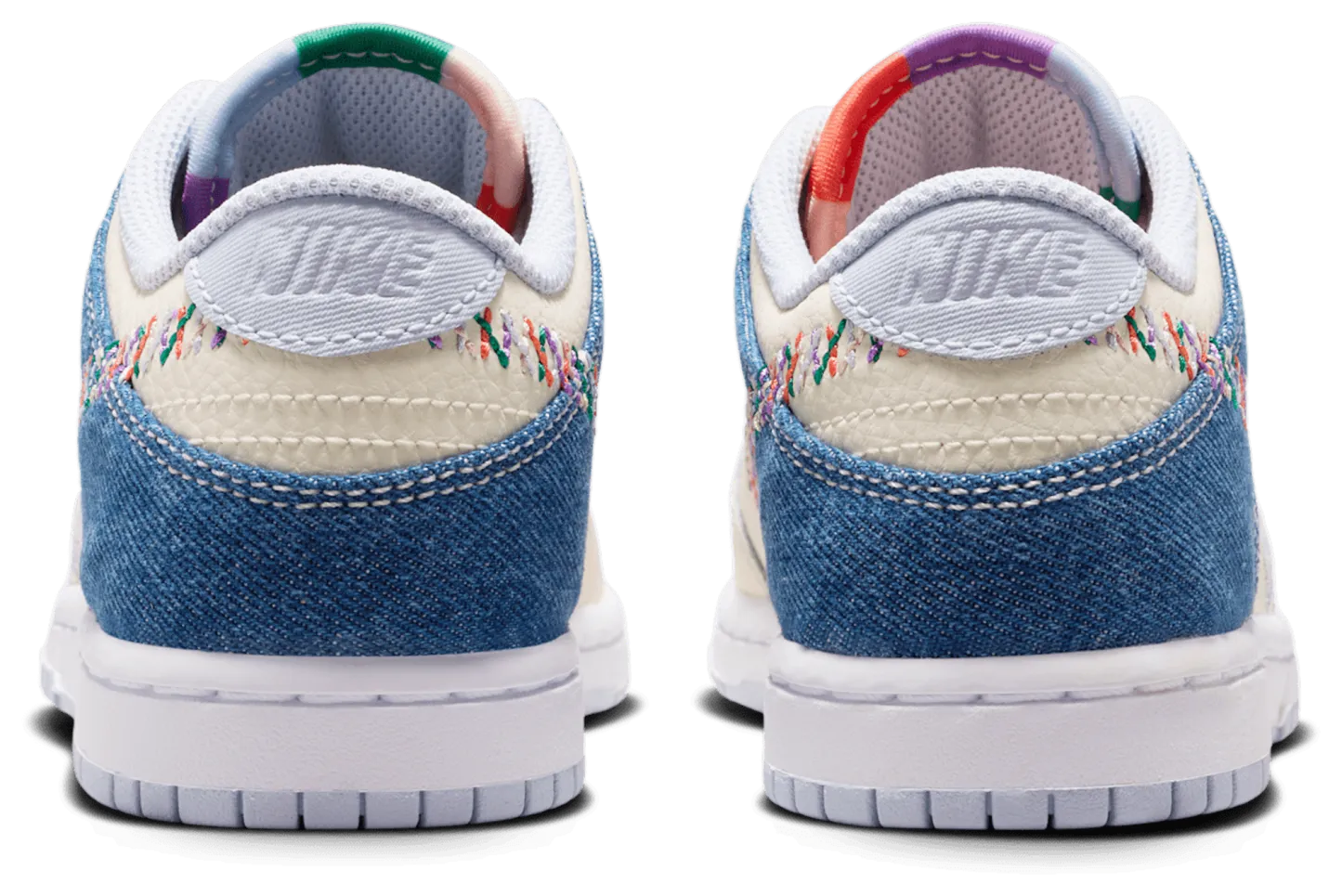 Nike Dunk Low 童款 - Soft Pearl/Multicolor (R1826022) - Image 3