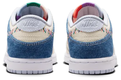Nike Dunk Low 童款 - Soft Pearl/Multicolor (R1826022) - Image 3