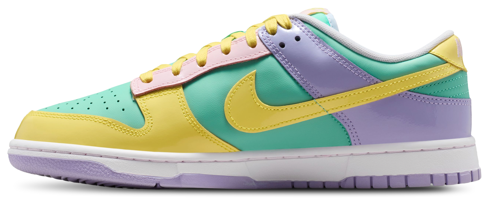 Nike Dunk Low Retro - Emerald Rise/Yellow Pulse/Hydrangeas - Image 2