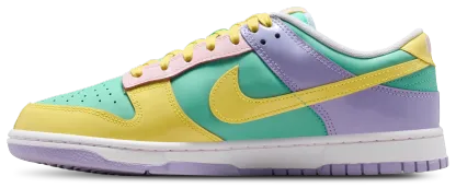 Nike Dunk Low Retro - Emerald Rise/Yellow Pulse/Hydrangeas - Image 2