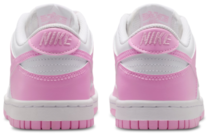 Nike Dunk Low N 童款 - Pink Rise/White - Image 3