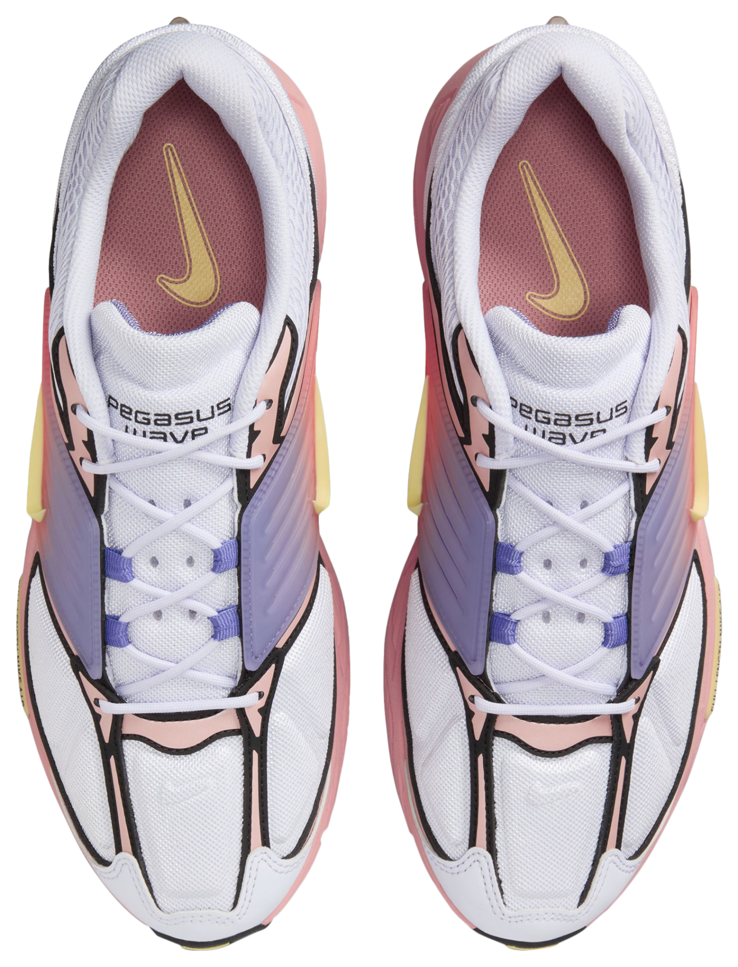 Nike Air Pegasus Wave - Soft Yellow/Amethyst Tint - Image 4