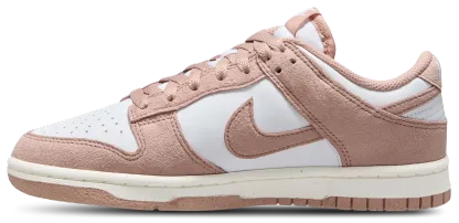 Nike Dunk Low - Particle Pink/White/Metallic Silver - Image 2