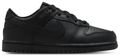 Nike Dunk Low 童款 - Black/Black - Image 1