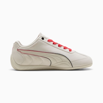 Scuderia Ferrari Speedcat Women's Sneakers - Vapor Gray-Rosso Corsa - 5