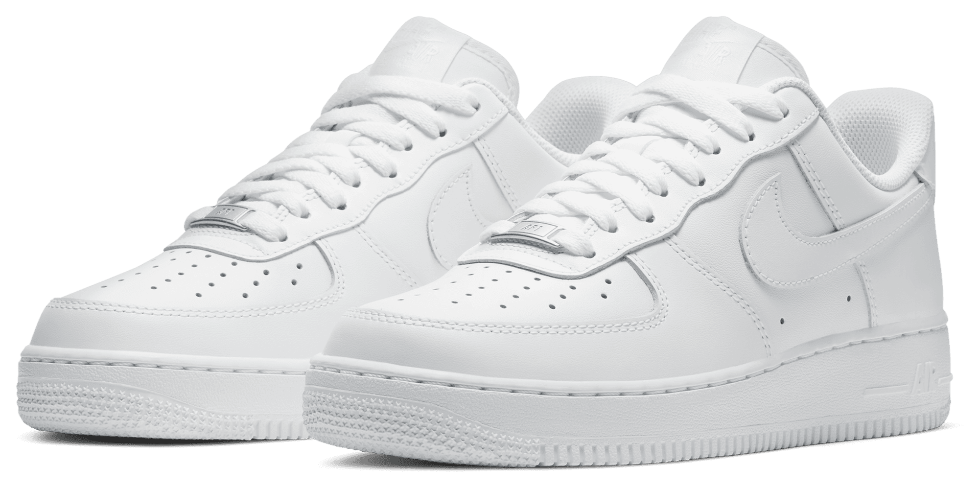 Nike Air Force 1 '07 LE Low - White/White - Image 6