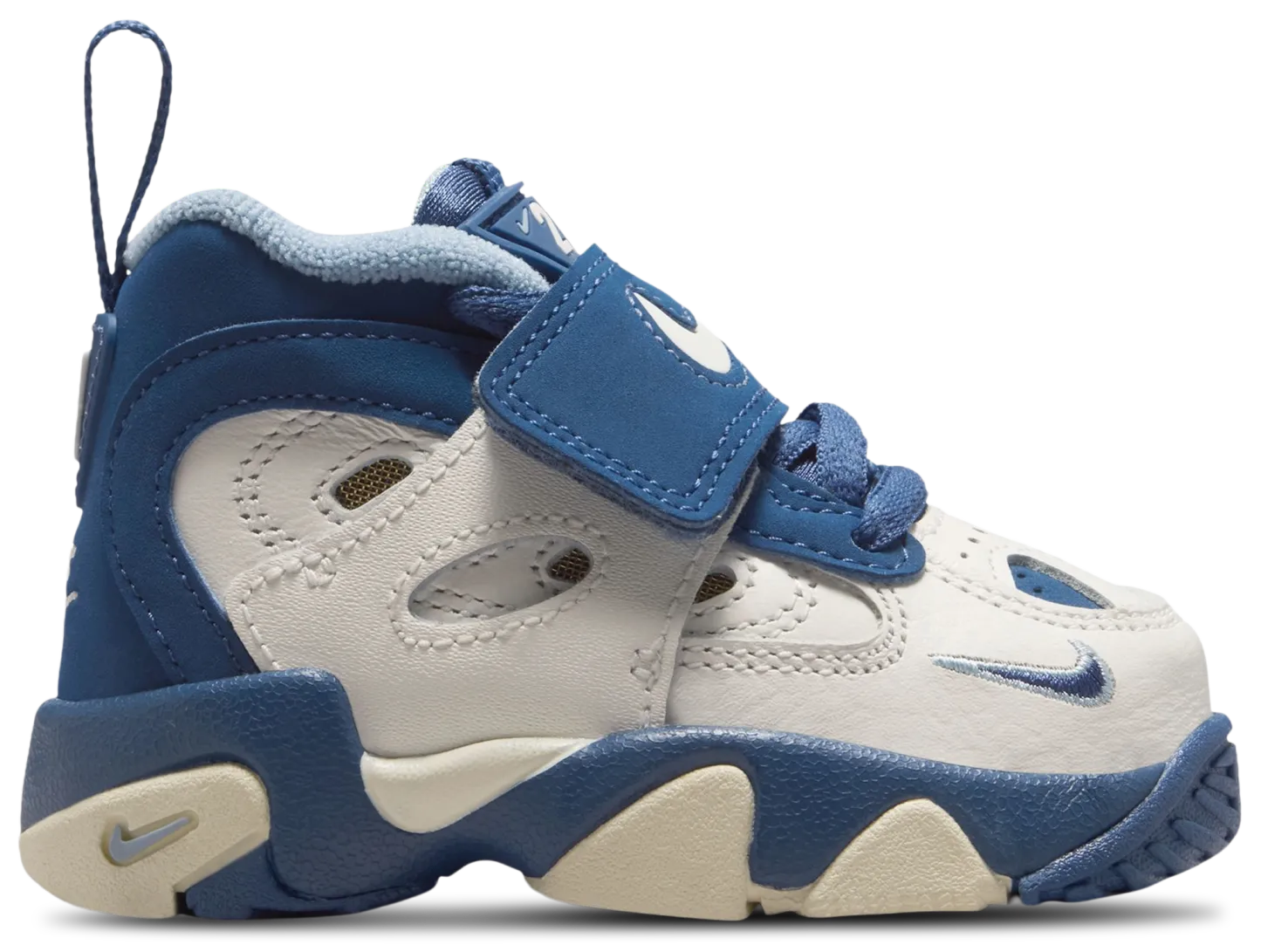 Nike Air Diamond Turf II 童款 - Sail/Mystic Navy/Blue Grey - Image 1
