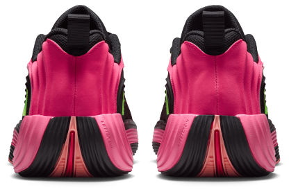 Nike Giannis Immortality 5 - Oracle Pink/Hyper Pink/Volt - Image 3
