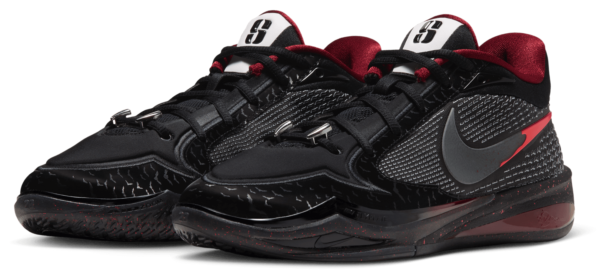 Nike Sabrina 4 - Black/Red/Grey - Image 6