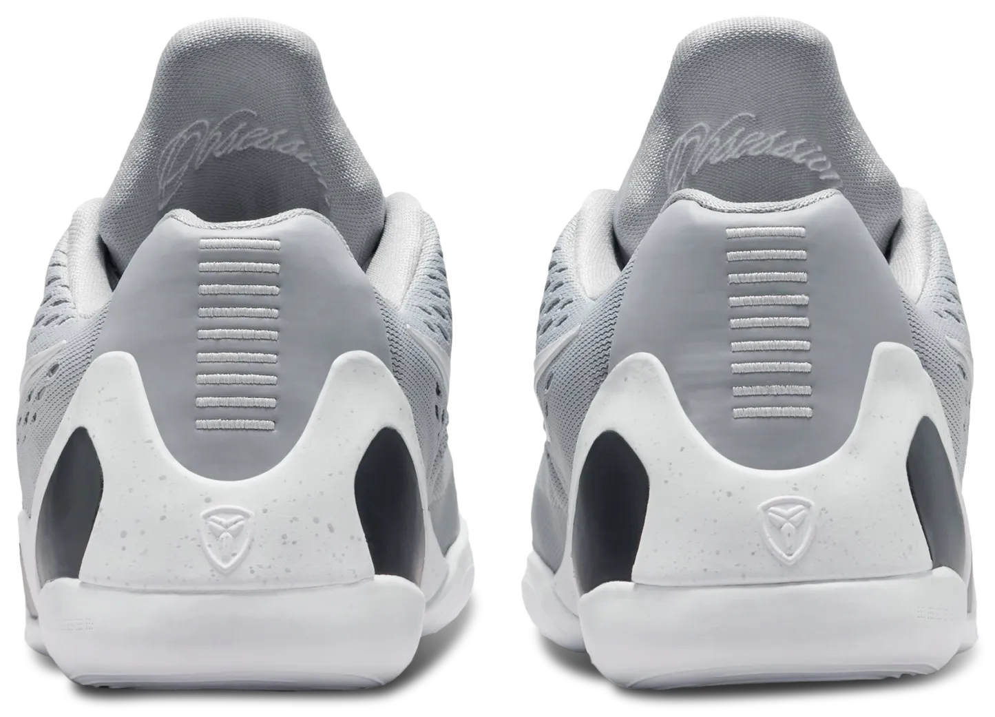 Nike Kobe IX EM 童款 - White/Wolf Grey - Image 3