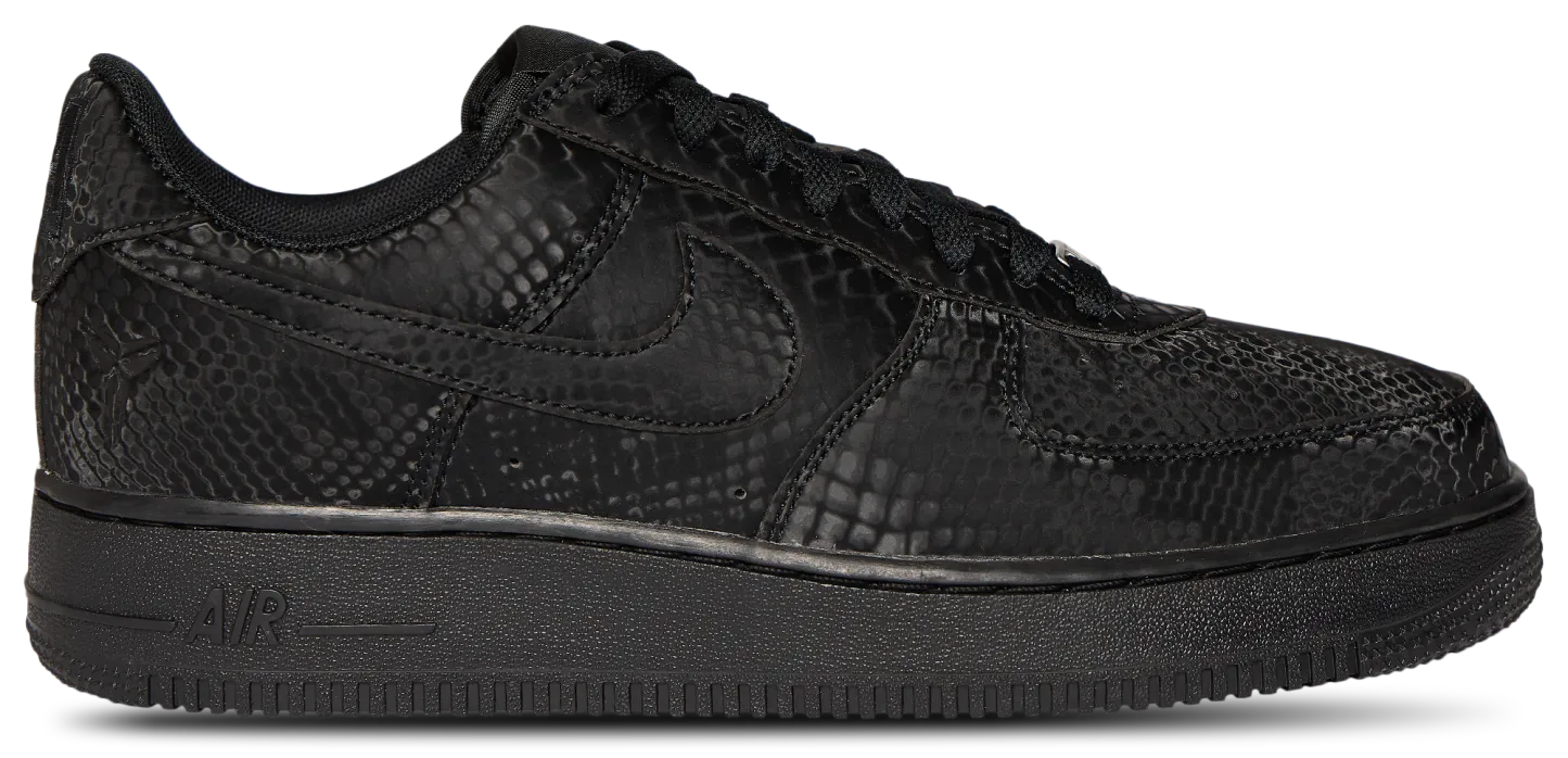 Nike Kobe Air Force 1 Low - Black/Black - Image 1