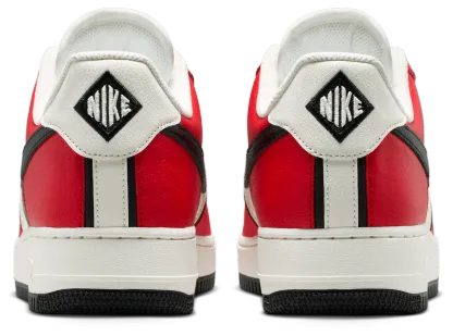 Nike Air Force 1 '07 LV8 - Red/Black/Silver - Image 3