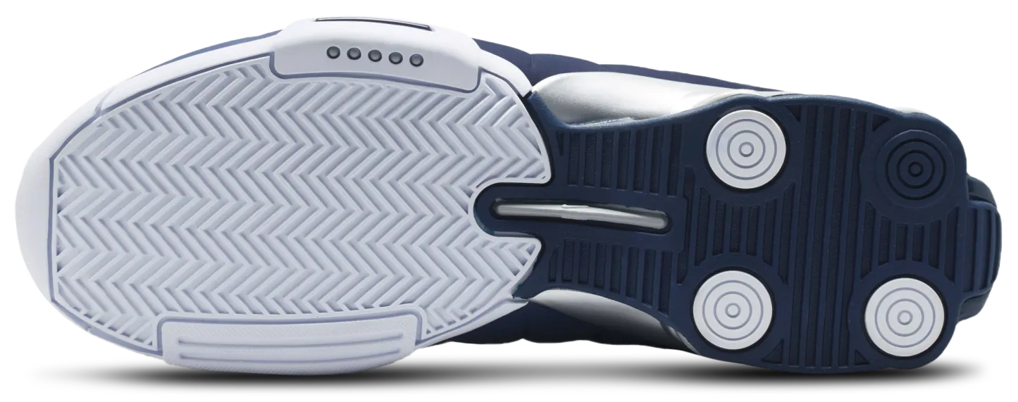 Nike Shox BB4 - Midnight Navy/Metallic Silver/White - Image 5