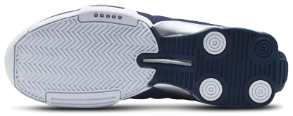 Nike Shox BB4 - Midnight Navy/Metallic Silver/White - Image 5