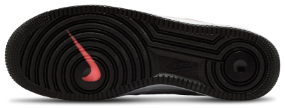 Nike Air Force 1 '07 - White/Black/Flash Crimson - Image 5