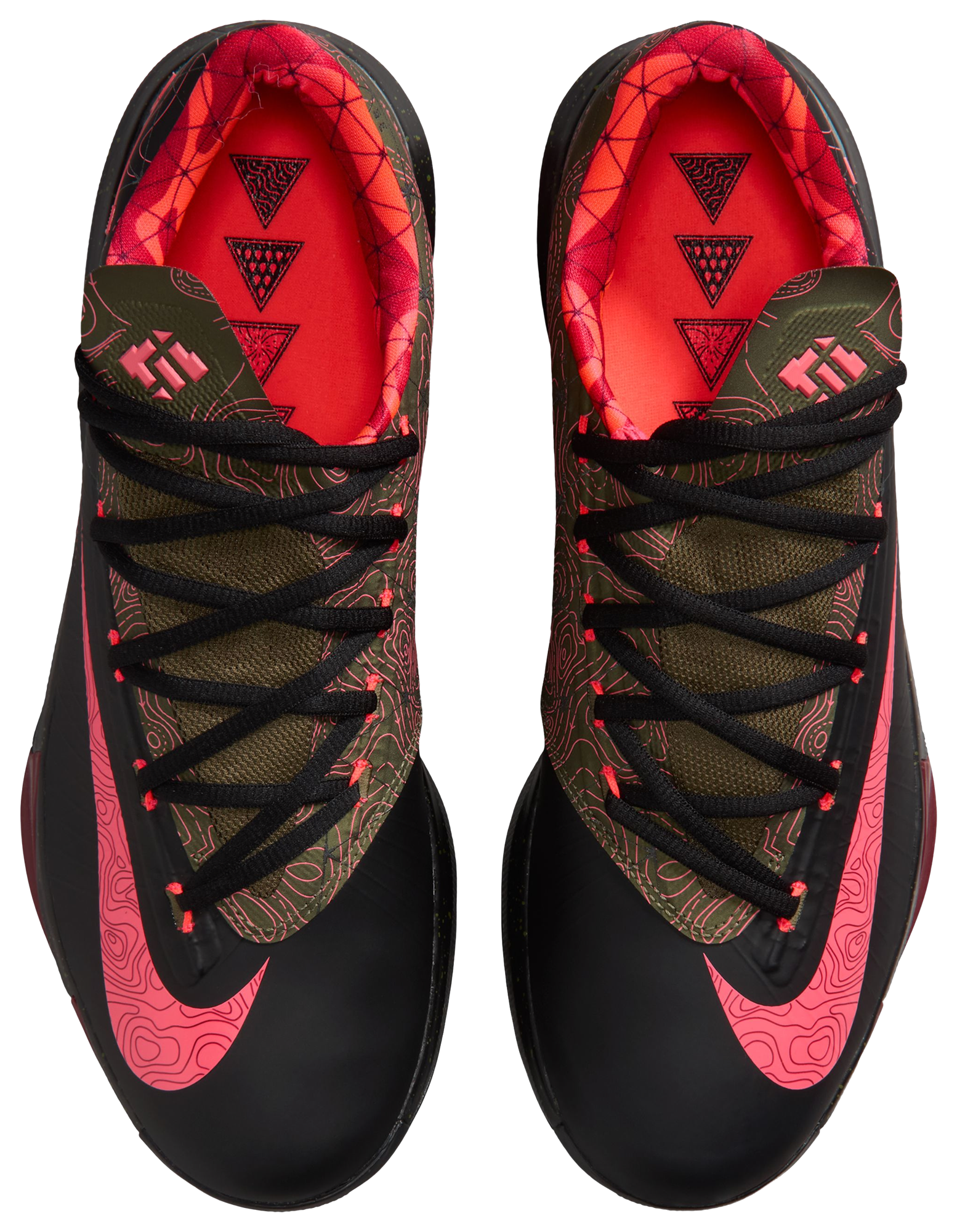 Nike Zoom KD Retro 6 - Green/Red/Black - Image 4