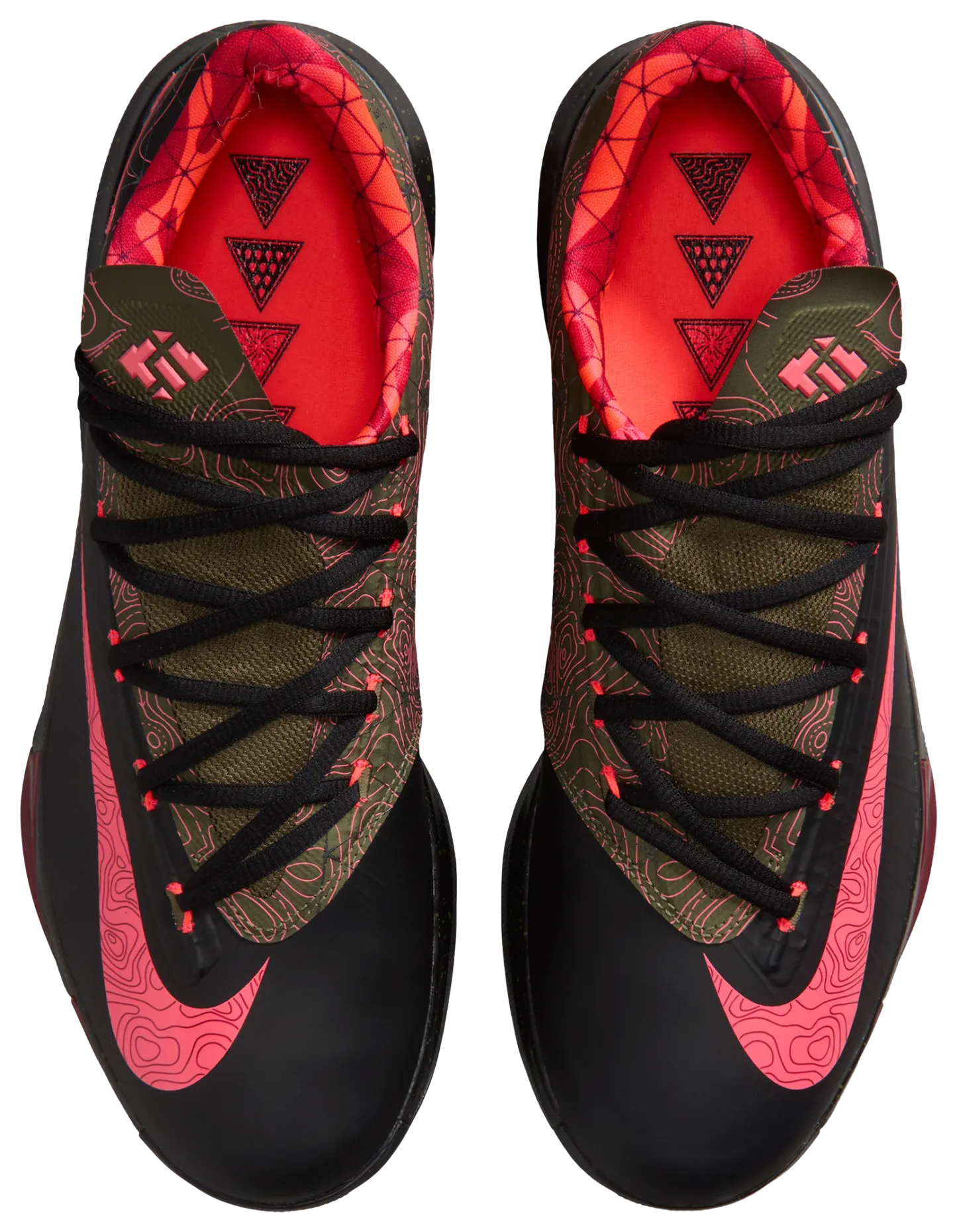 Nike Zoom KD Retro 6 - Green/Red/Black - Image 4