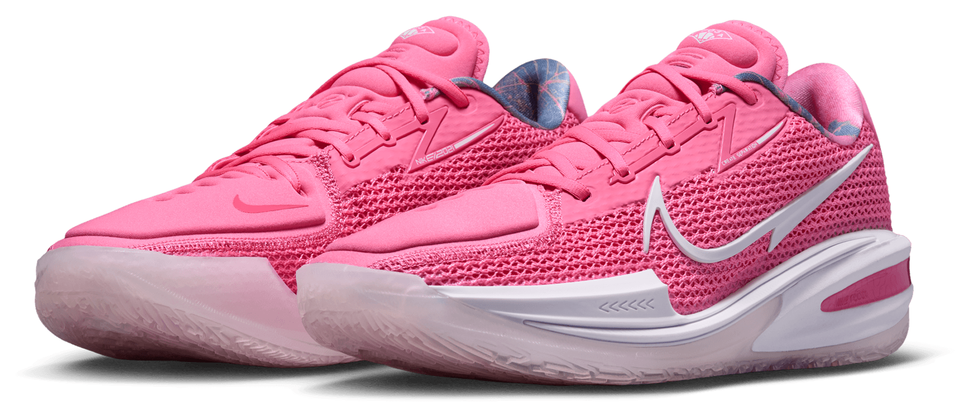 Nike Air Zoom G.T. Cut 1 - White/Hyper Pink/Pinksicle - Image 6