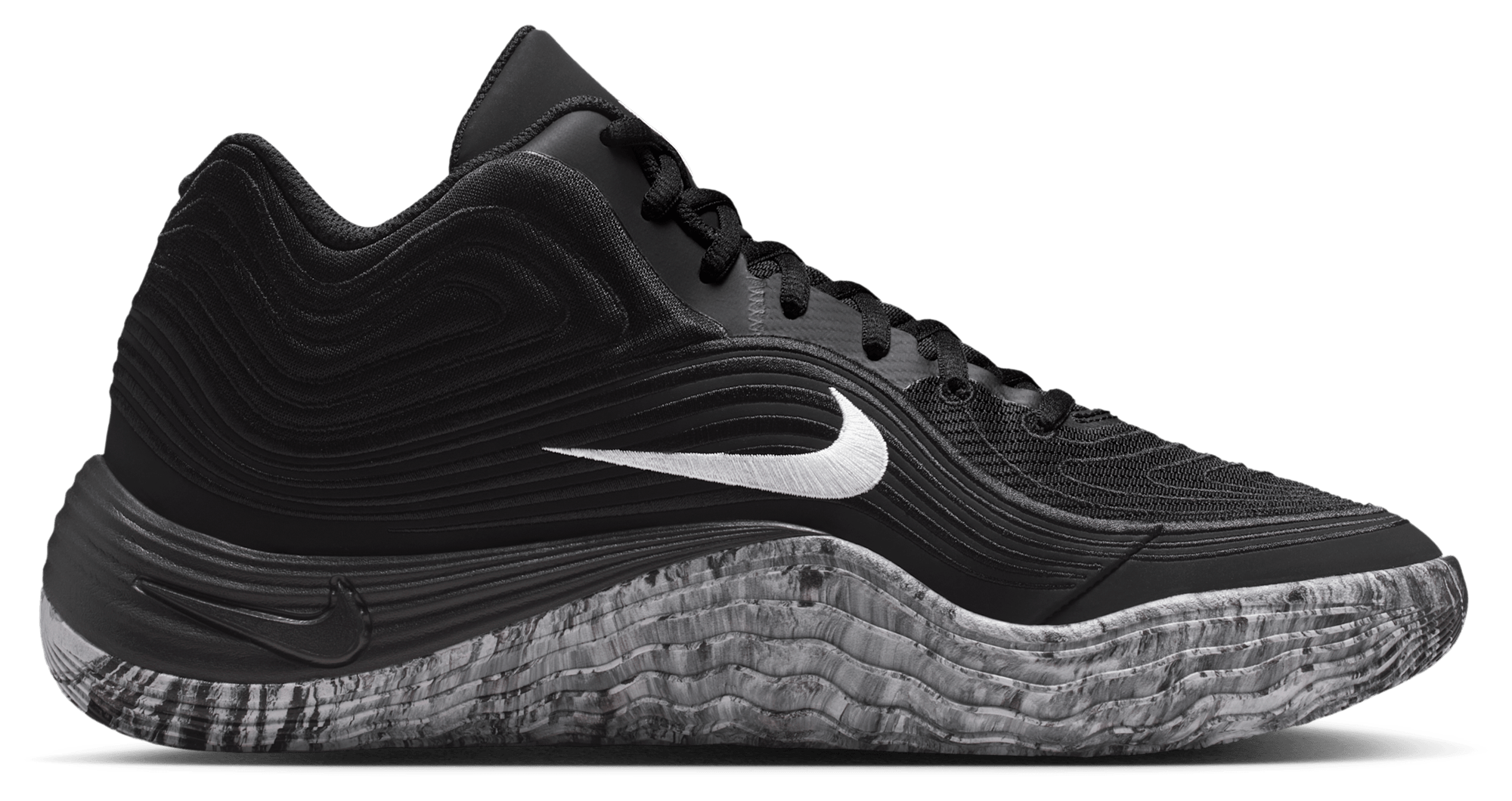 Nike Precision 8 Mid - Black/White/White - Image 1
