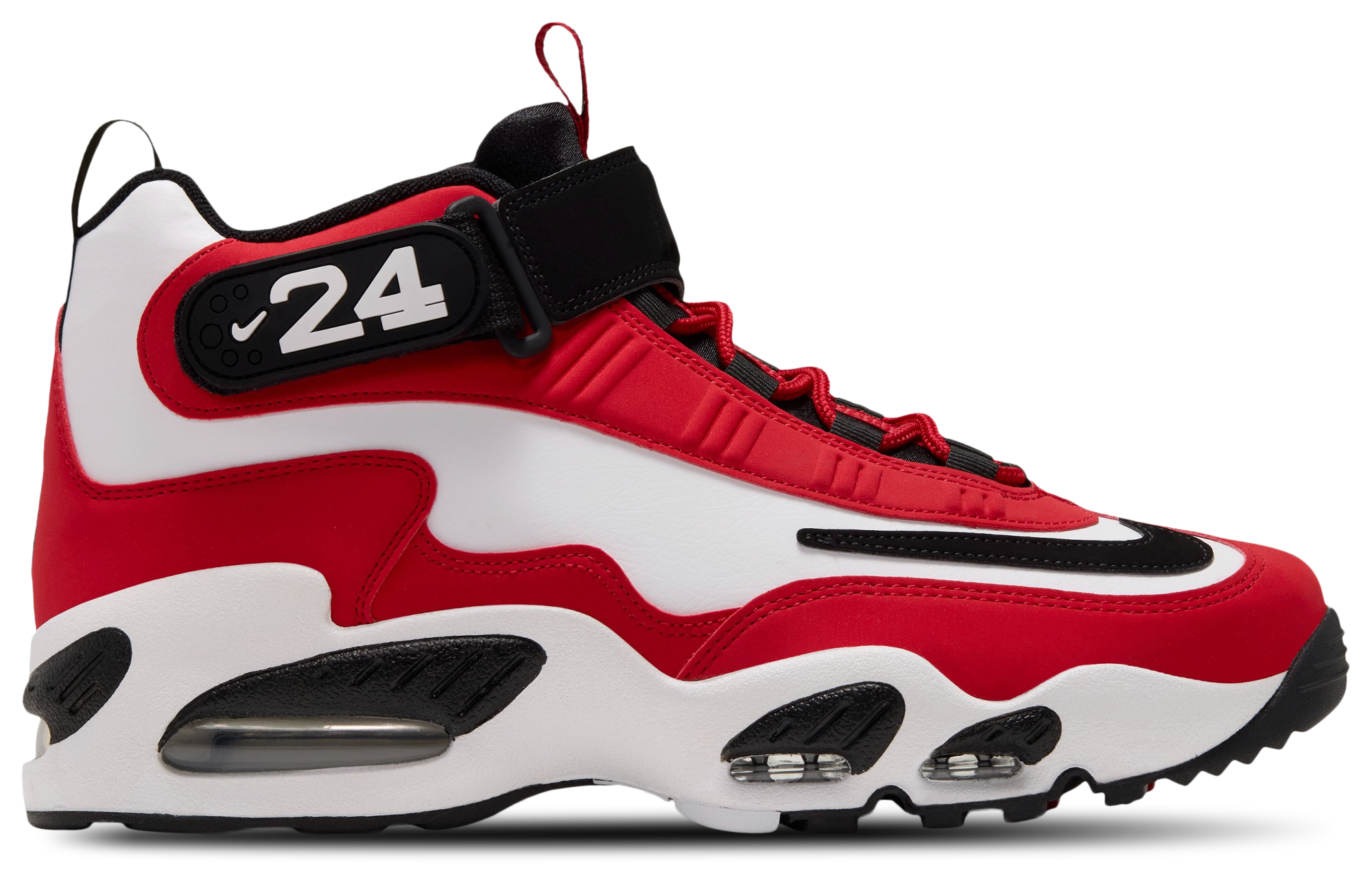 Nike Air Griffey Max HH10 - Men's - Black/White/Varsity Red - Image 1