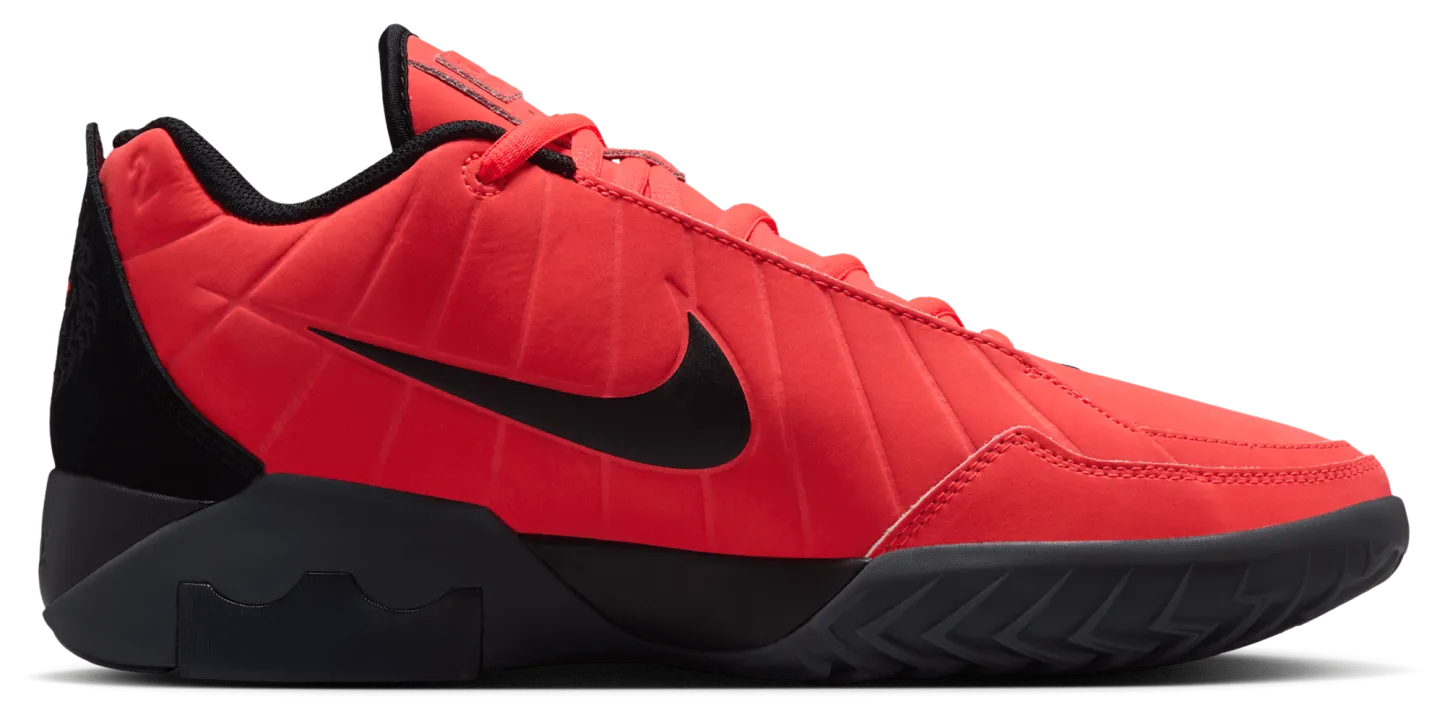 Nike Lebron Witness IX - Black/Smoke Grey/Bright Crimson - Image 1
