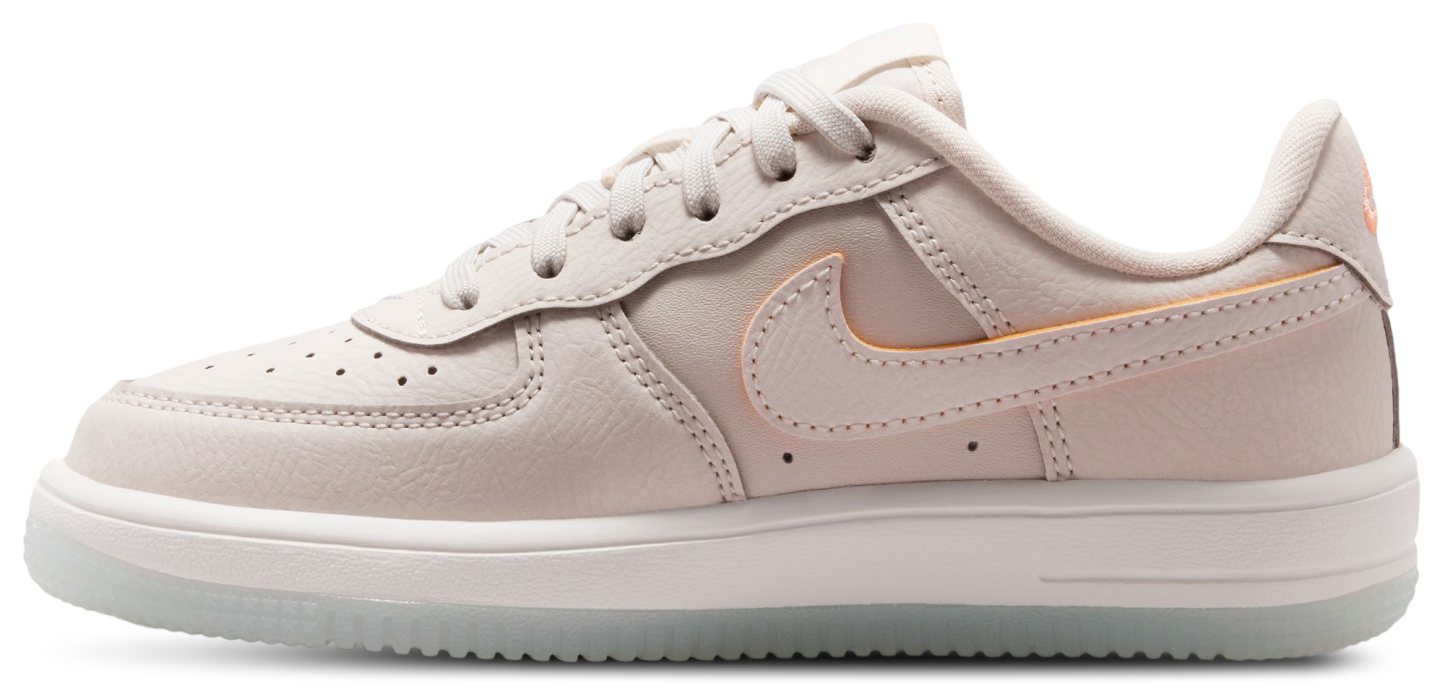 Nike Force 1 Low Lace SE 童款 - Orewood Brown/Orange Pulse - Image 2