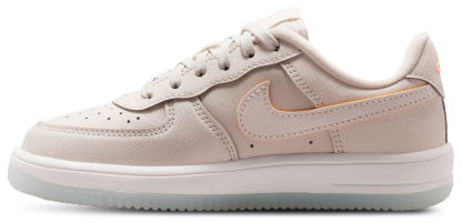 Nike Force 1 Low Lace SE 童款 - Orewood Brown/Orange Pulse - Image 2