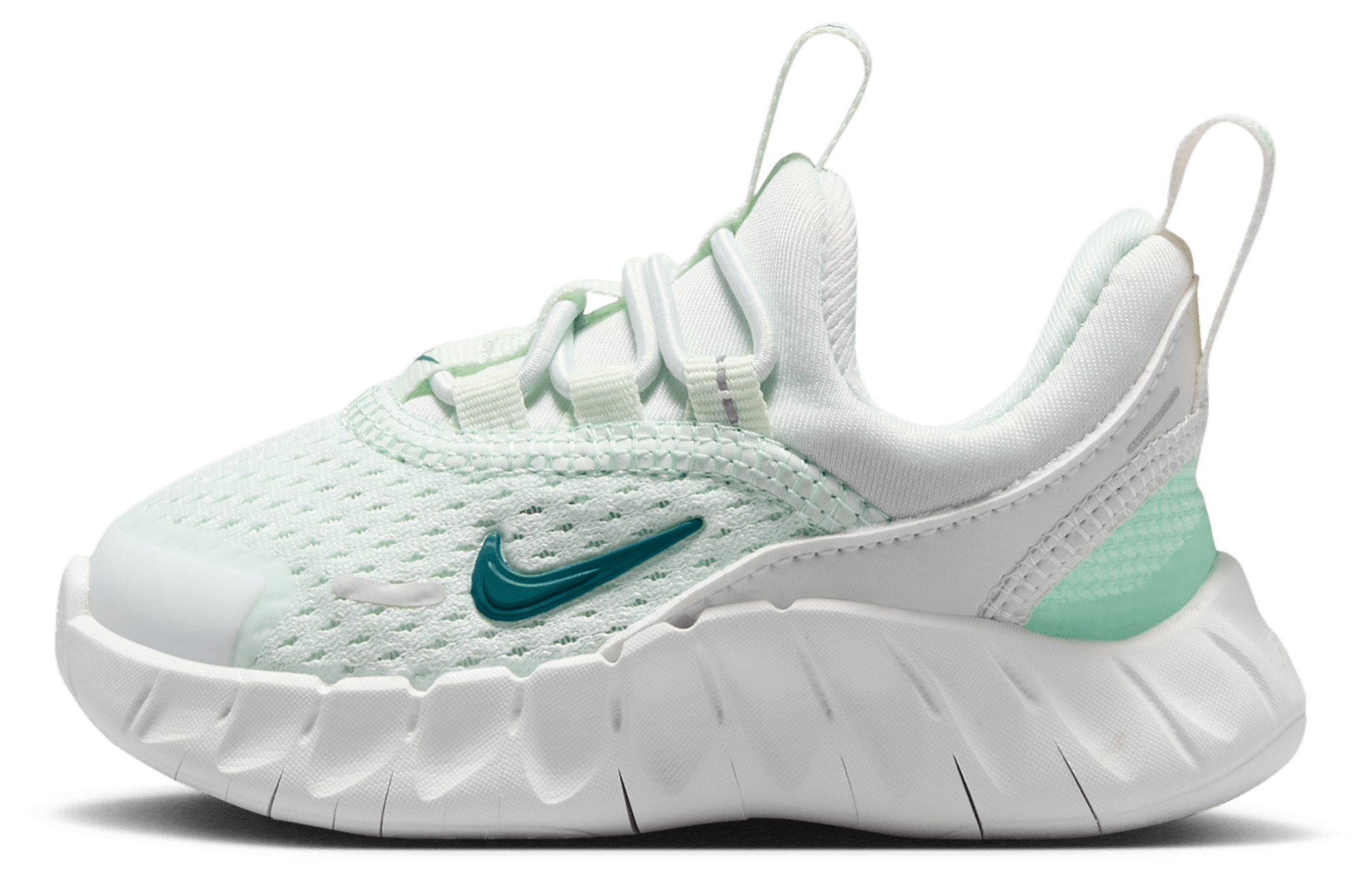 Nike Free Ride 童款 - Barely Green/Arctic Green/Bright Spruce - Image 2