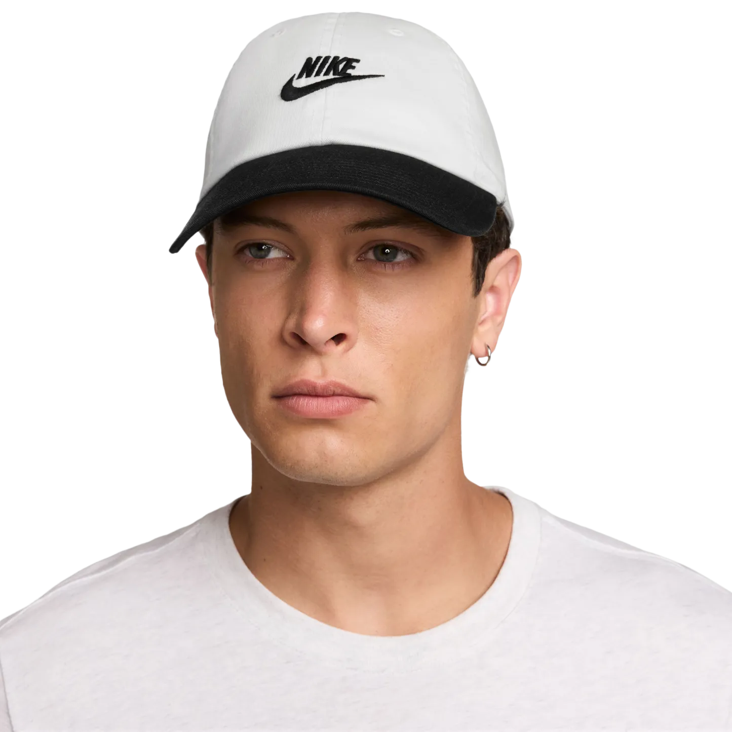 Nike Club H86 Adjustable Cap - White/Black - Image 1
