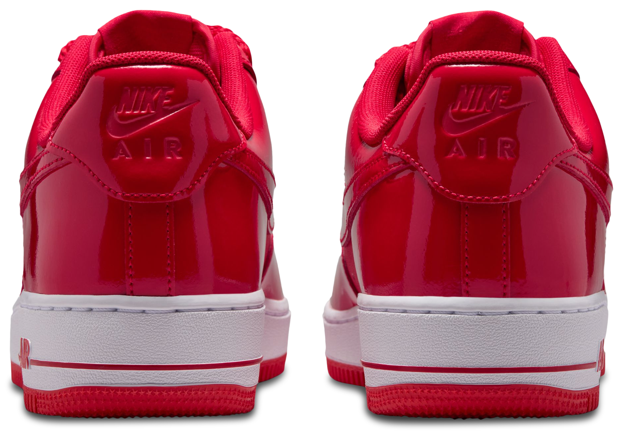 Nike Air Force 1 Low LE - Red/Red/White - Image 3