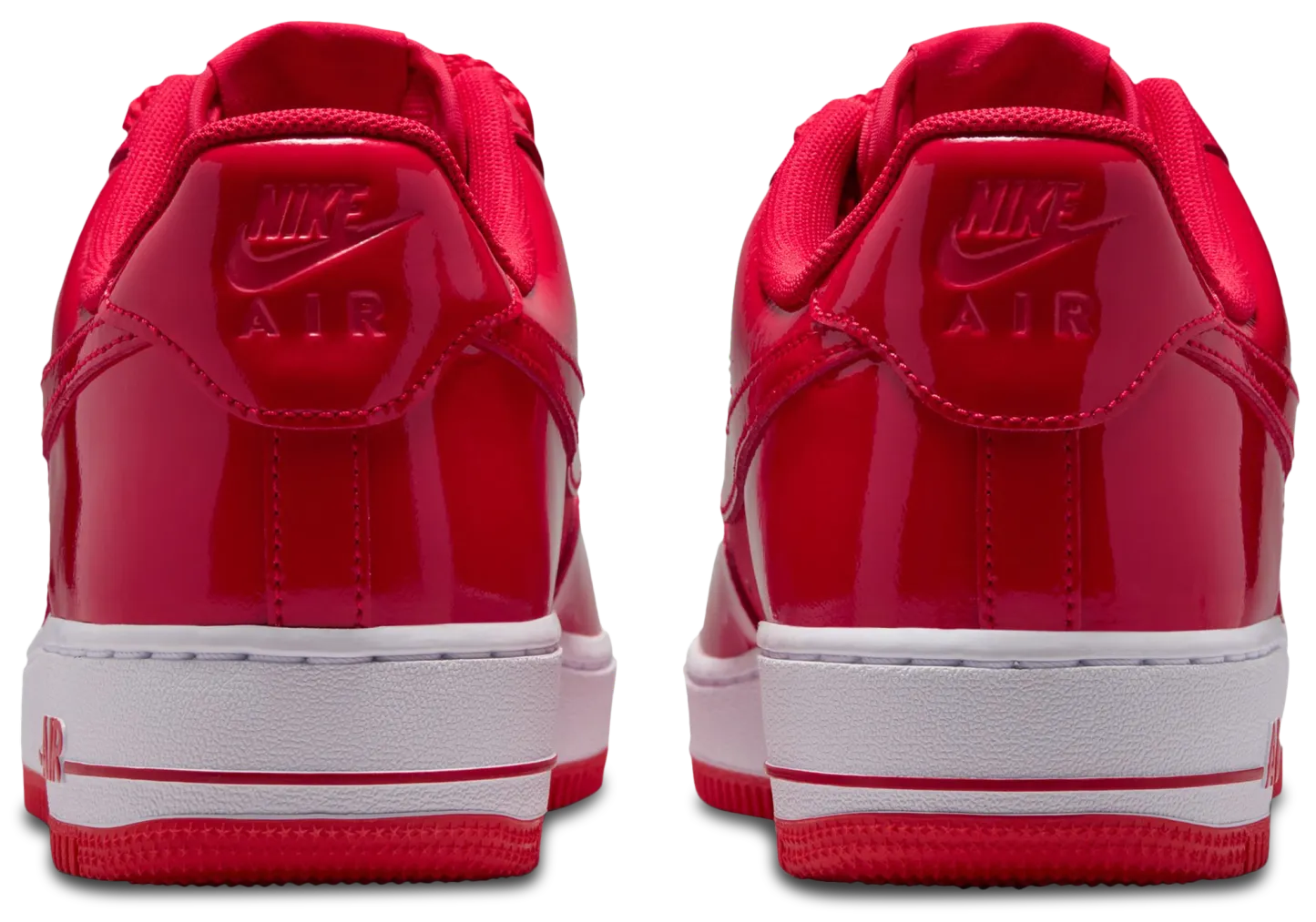 Nike Air Force 1 Low LE - Red/Red/White - Image 3
