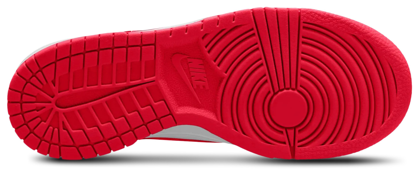 Nike Dunk Low 童款 - University Red/White - Image 4