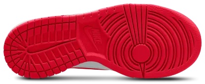 Nike Dunk Low 童款 - University Red/White - Image 4