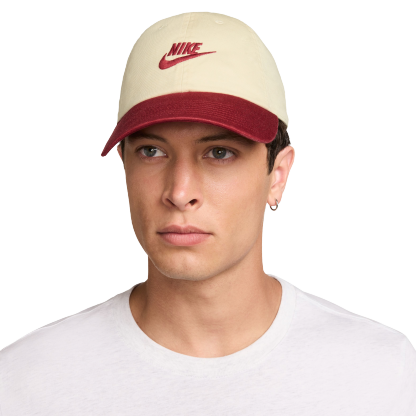 Nike Club H86 Adjustable Cap - Red/Beige - Image 1