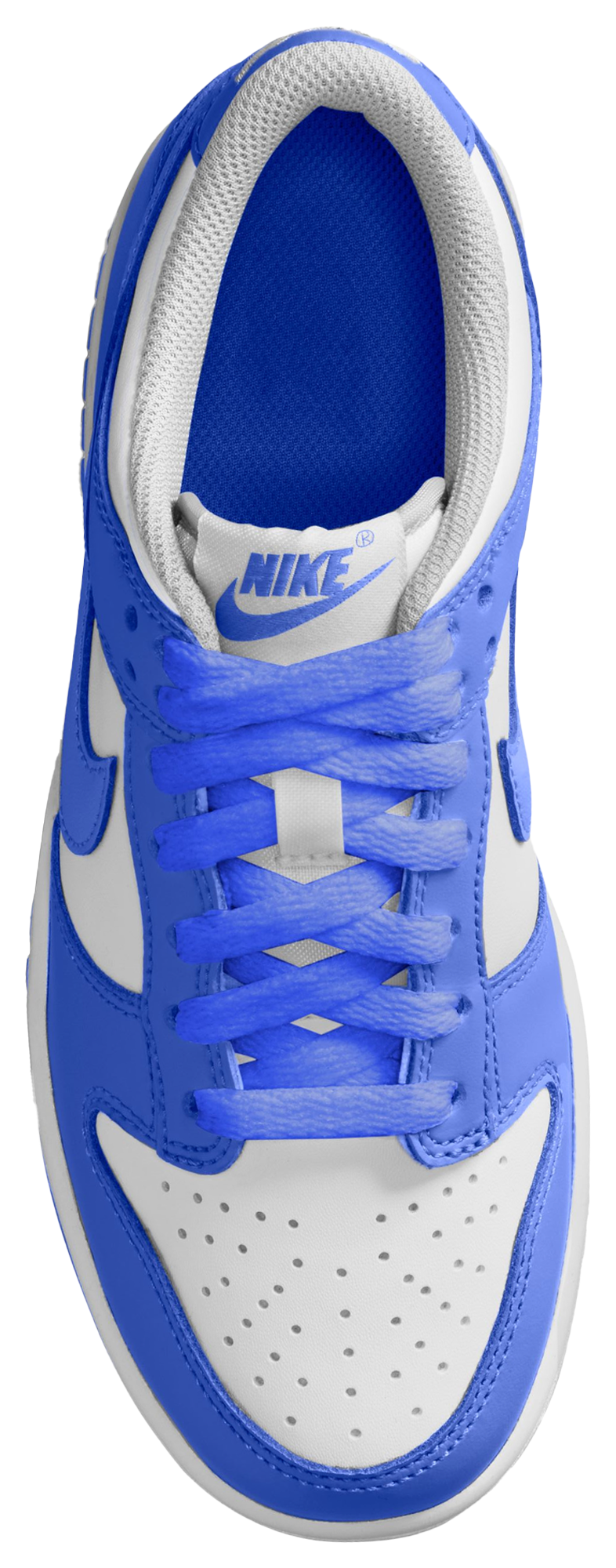 Nike Dunk Low - Kids - Hyper Blue/White - Image 3