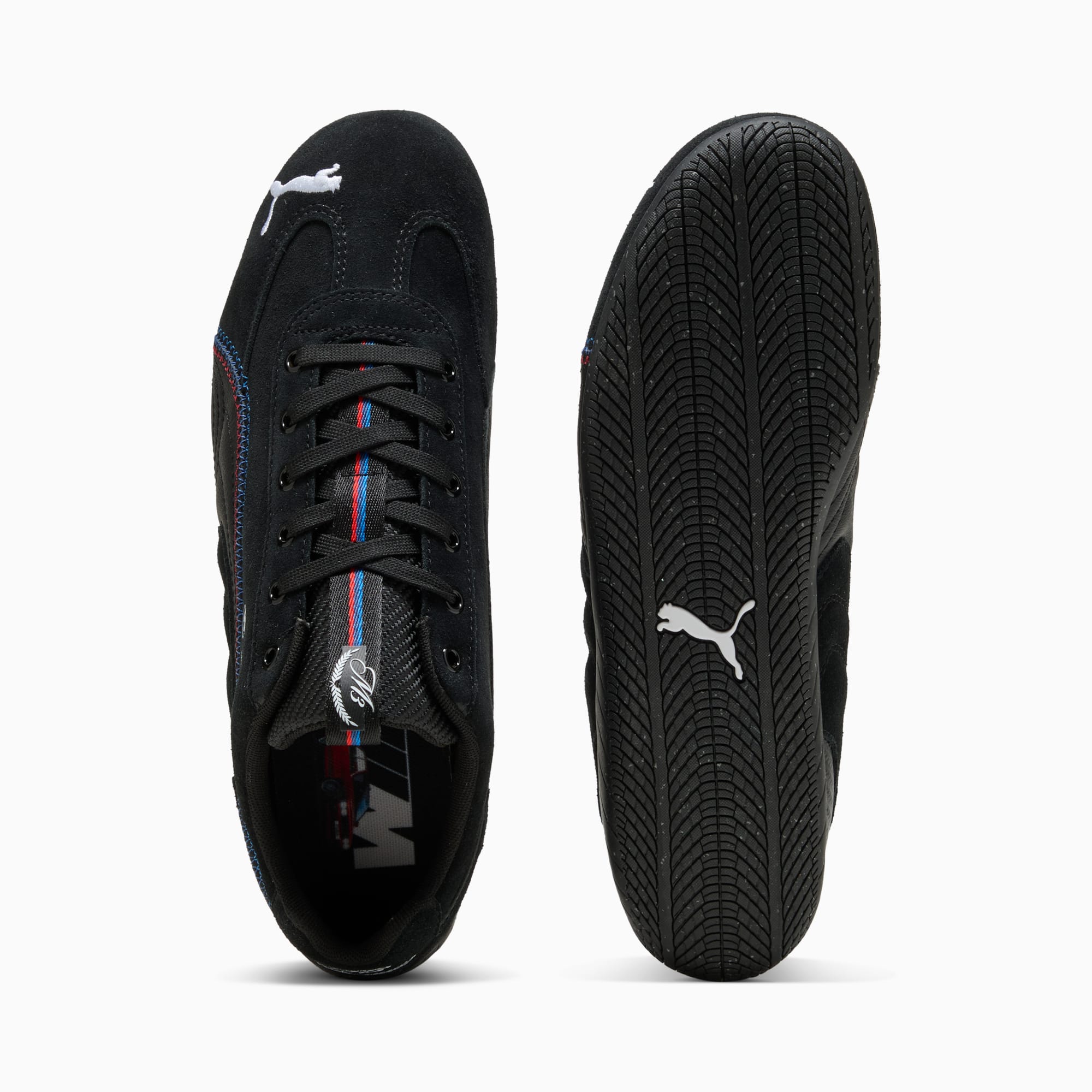 BMW M Speedcat M3 40 Years Men's Sneakers - PUMA Black-PUMA Black - 6