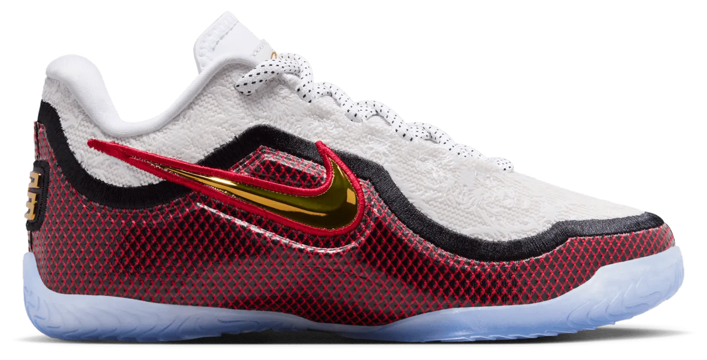 Nike LeBron XXIII 童款 - University Red/White/Metallic Gold - Image 1