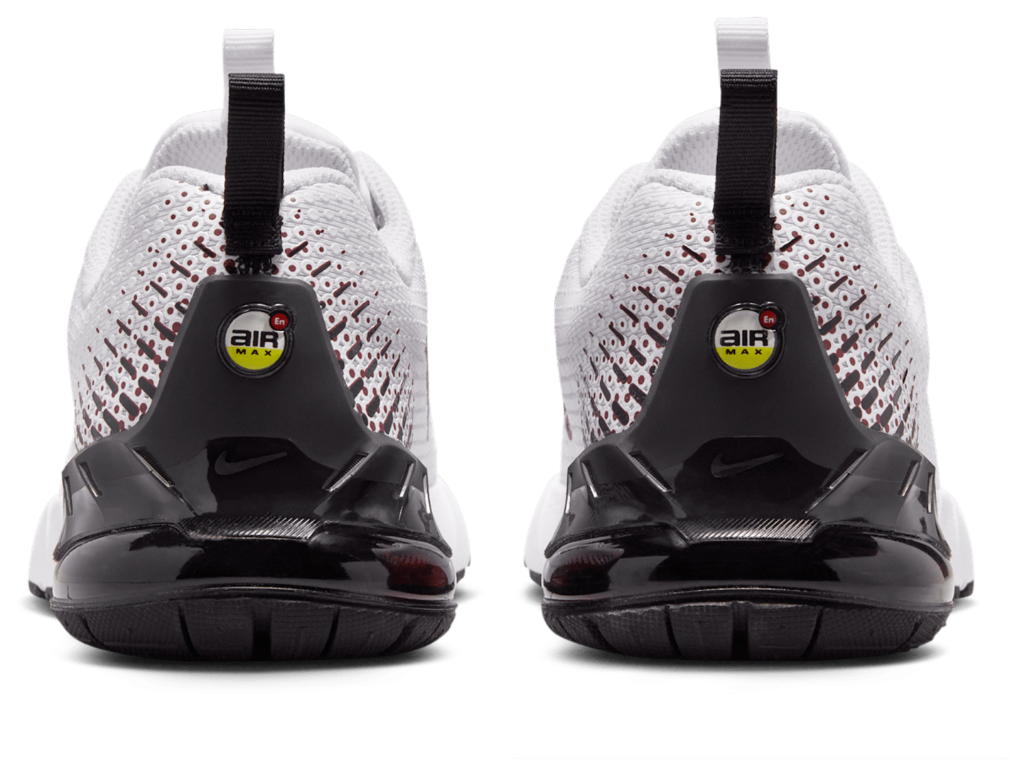 Nike Air Max Phoenix 童款 - Black/White/Team Red - Image 3