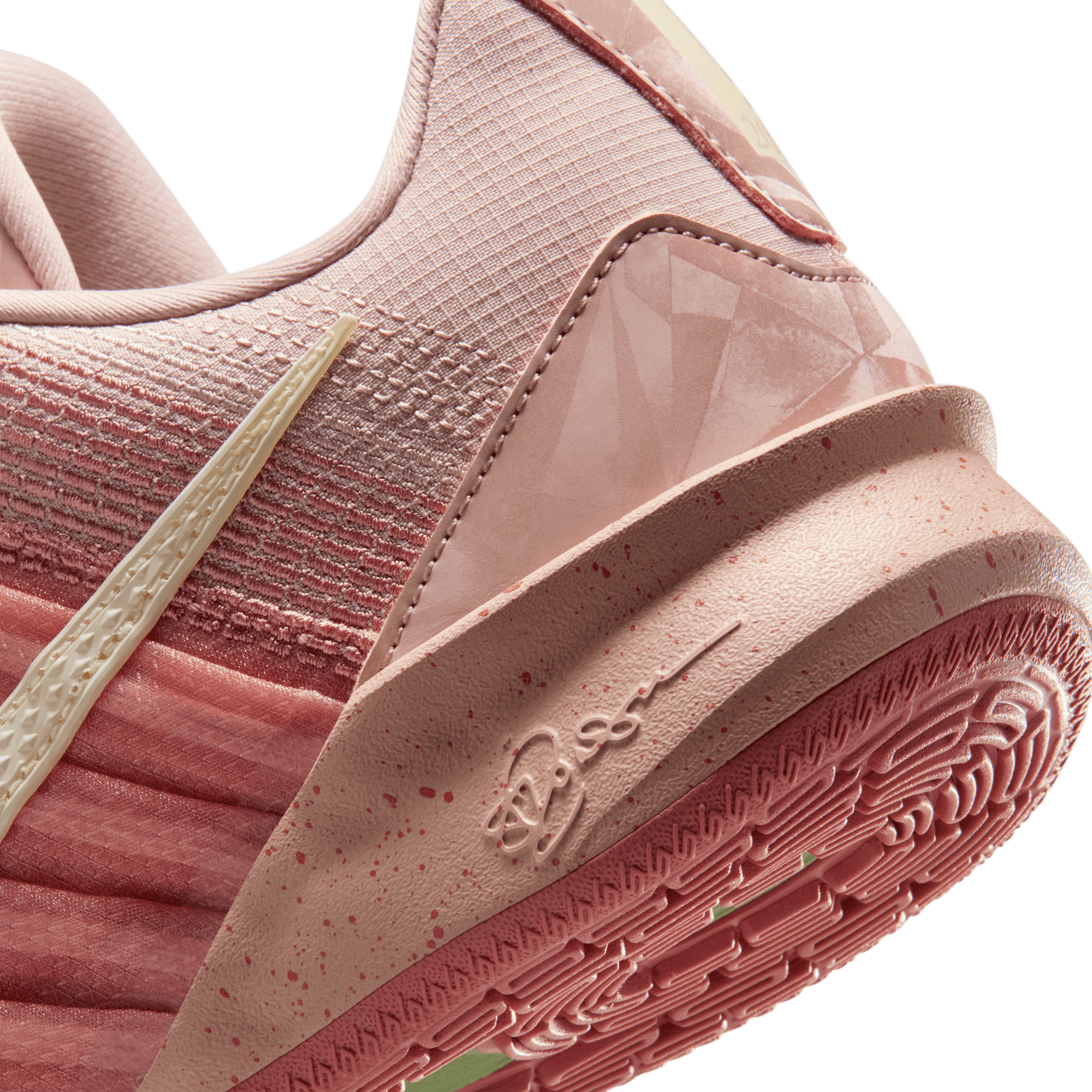 Nike Sabrina 3 - Red Stardust/Pink Oxford/Coconut Milk - Image 8