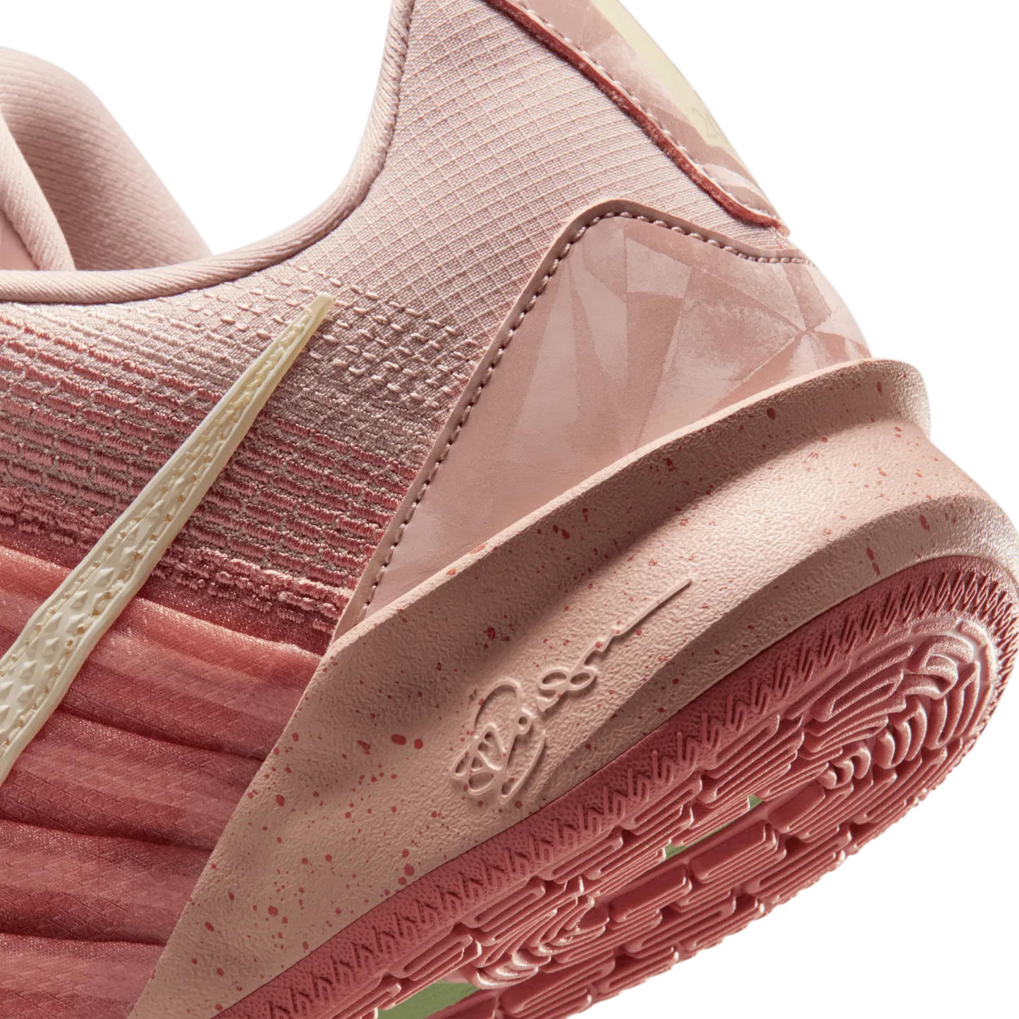 Nike Sabrina 3 - Red Stardust/Pink Oxford/Coconut Milk - Image 8