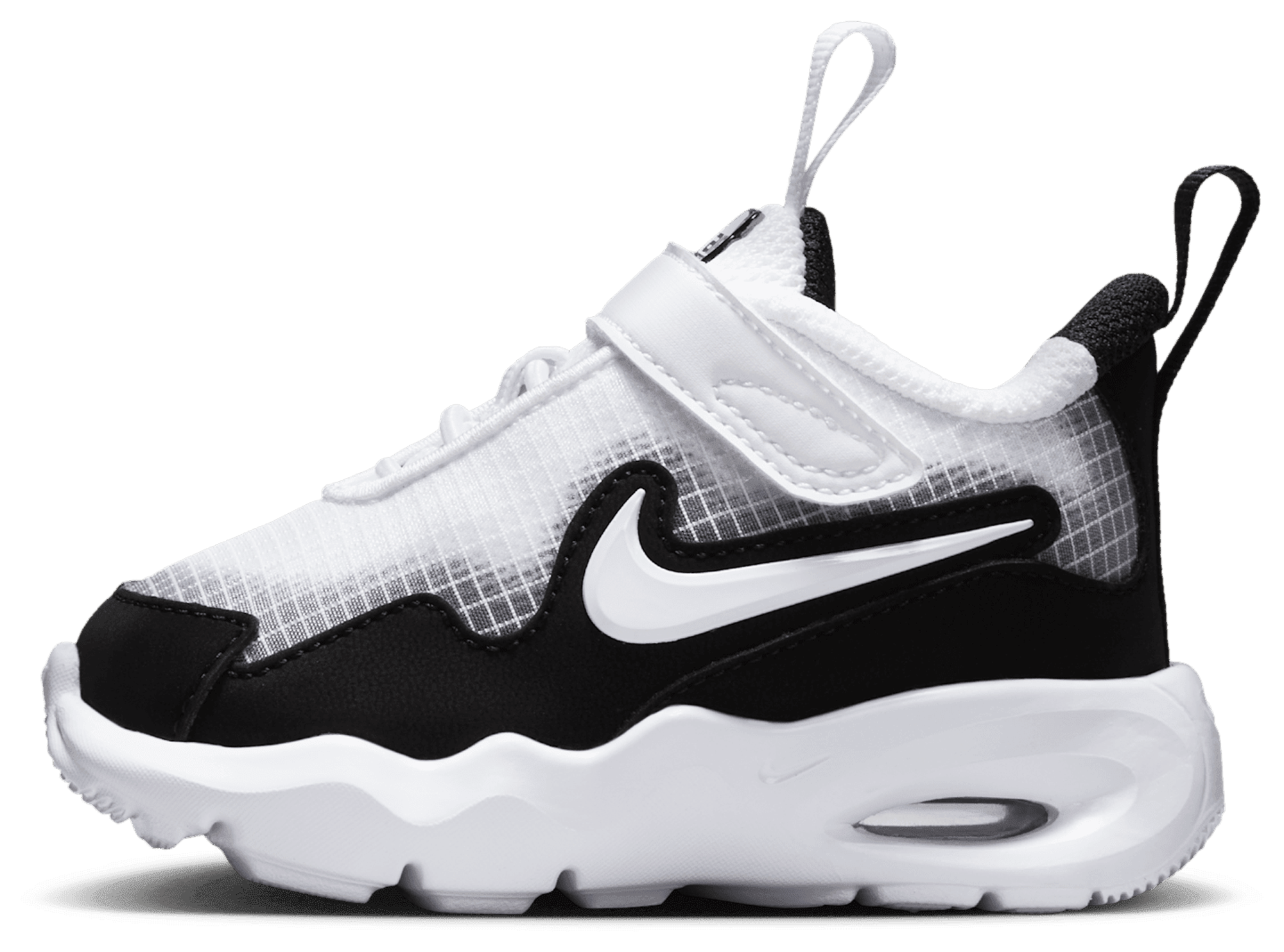 Nike Air Max Nova 童款 - Black/White/White - Image 2