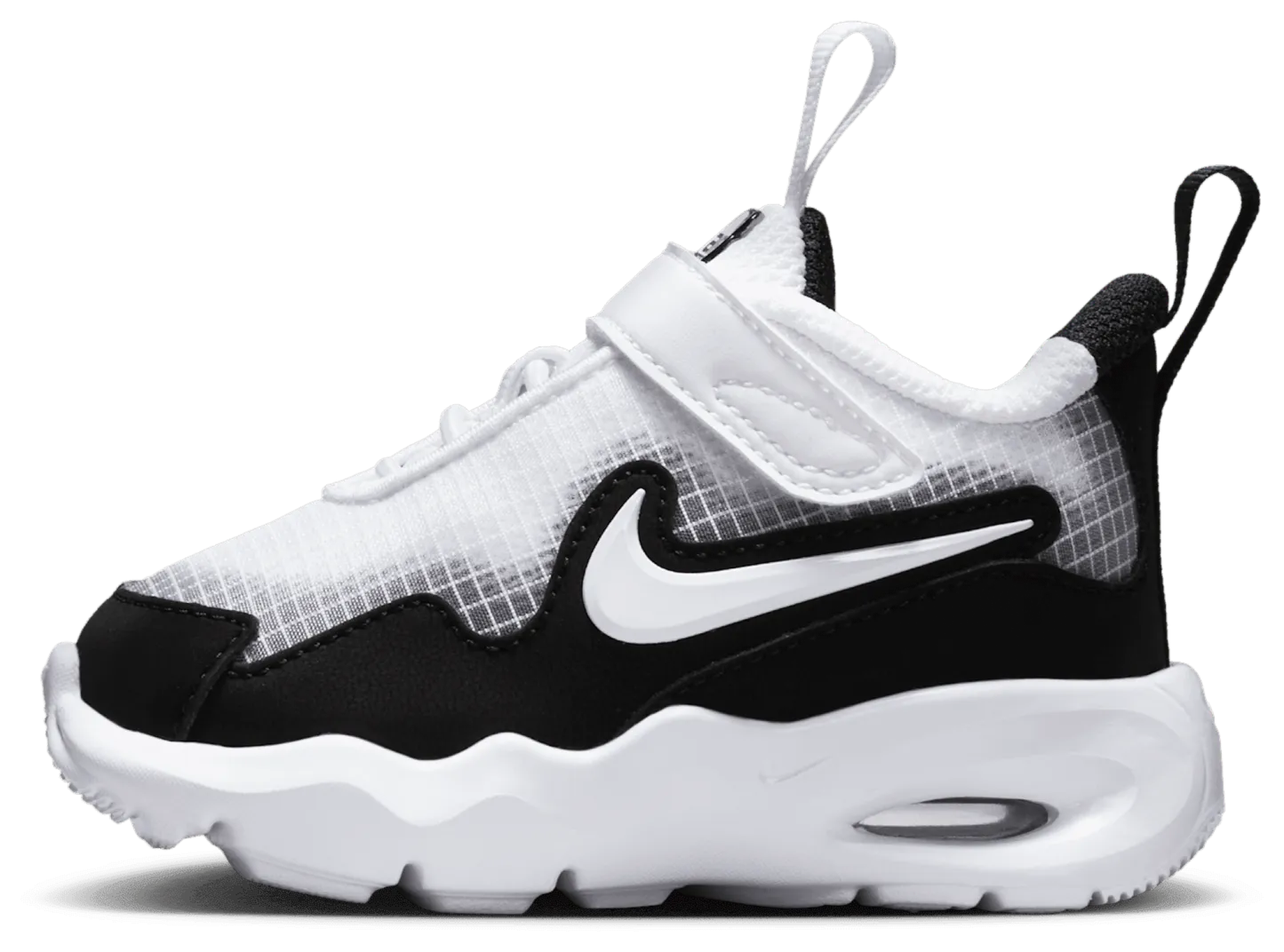 Nike Air Max Nova 童款 - Black/White/White - Image 2