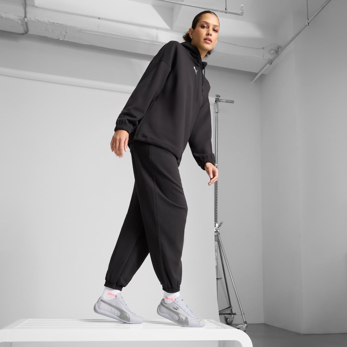 Speedcat Leather Women's Sneakers - PUMA White-PUMA Silver - 3