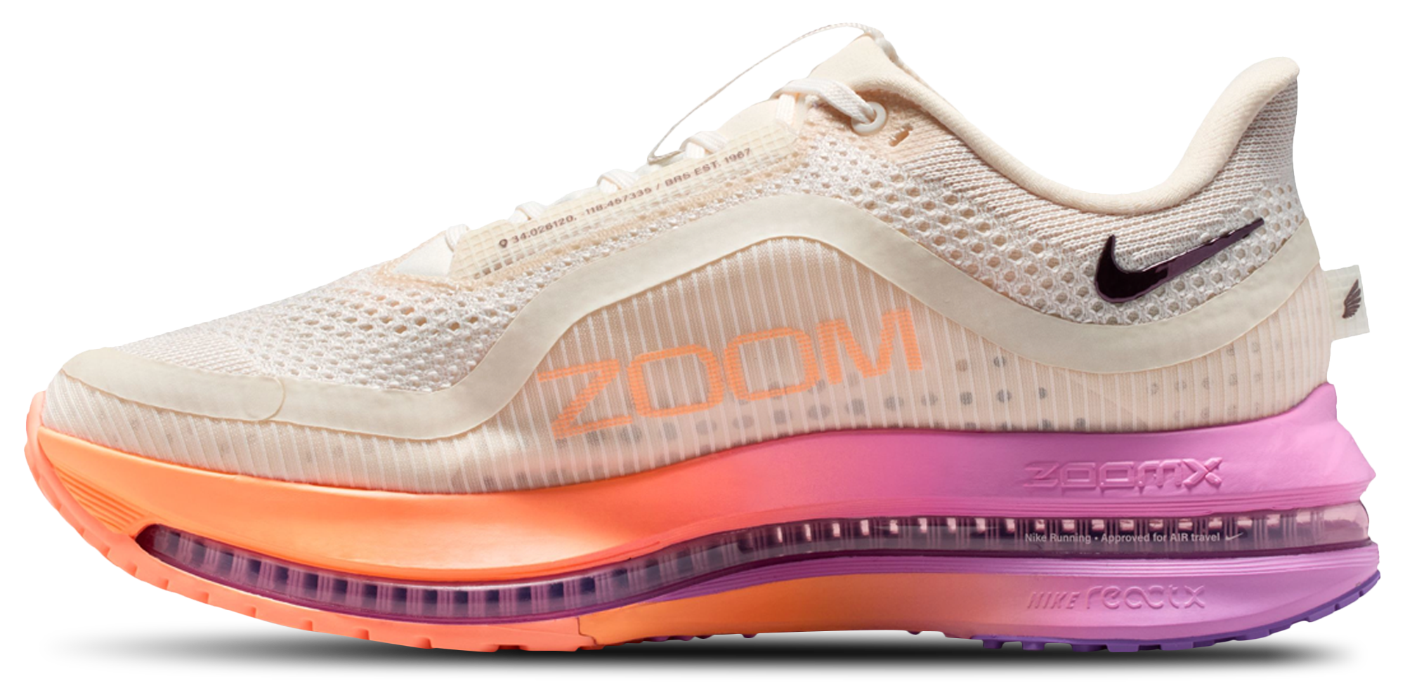 Nike Pegasus Premium - Chalk/Orange Pulse/Tattoo - Image 2