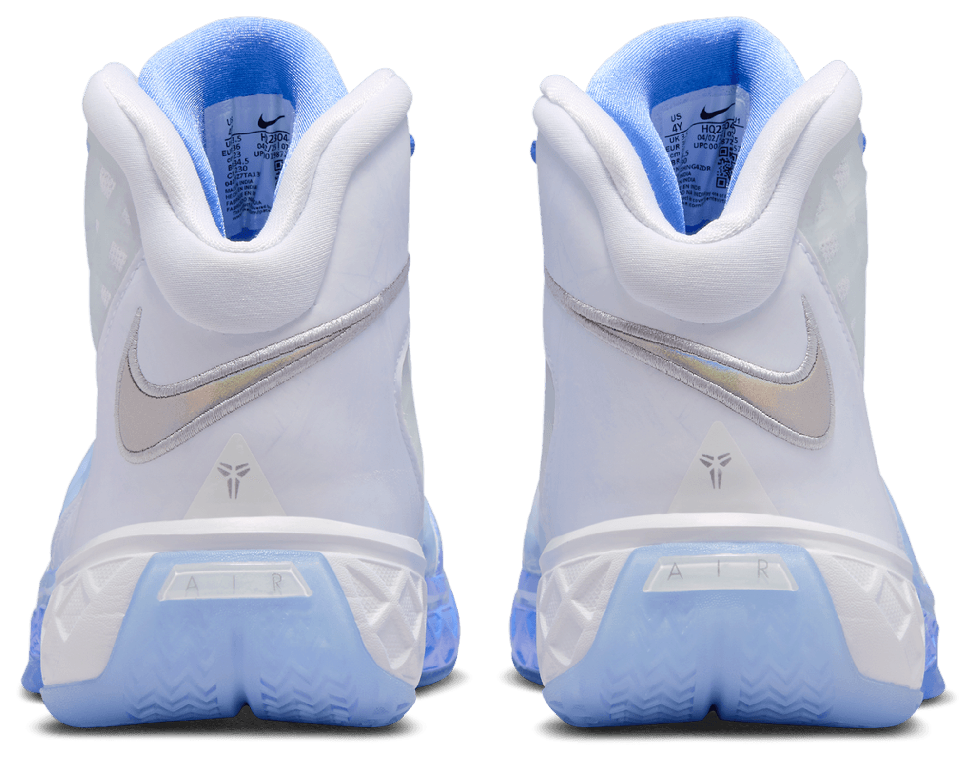 Nike Kobe 3 High Halo 童款 - Chrome/Royal Pulse - Image 3