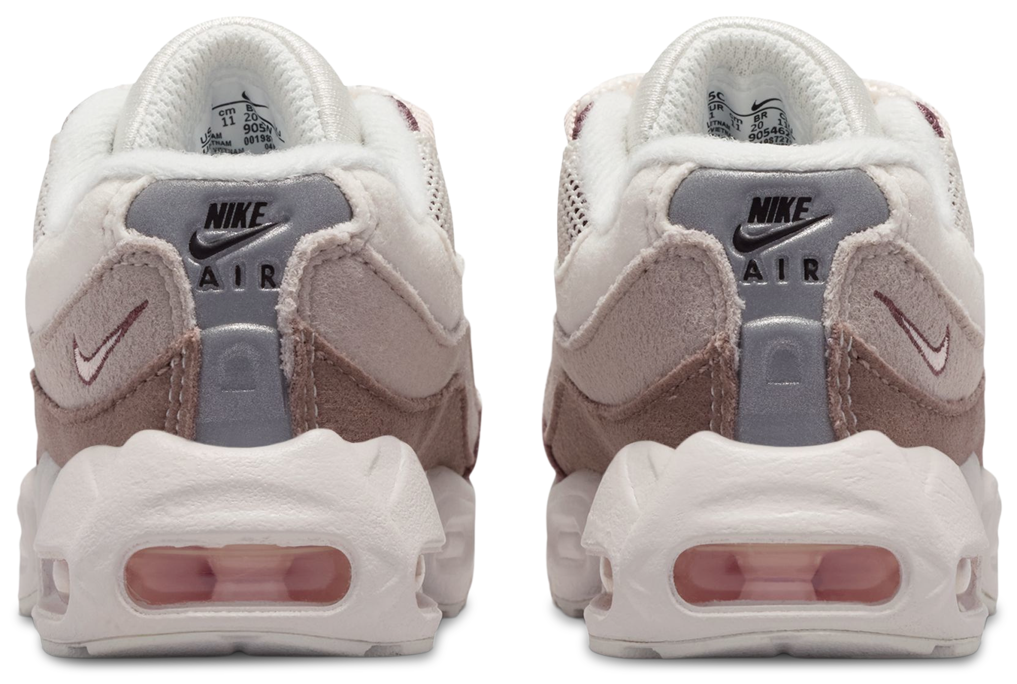 Nike Air Max 95 童款 - Phantom/Red Silt - Image 3