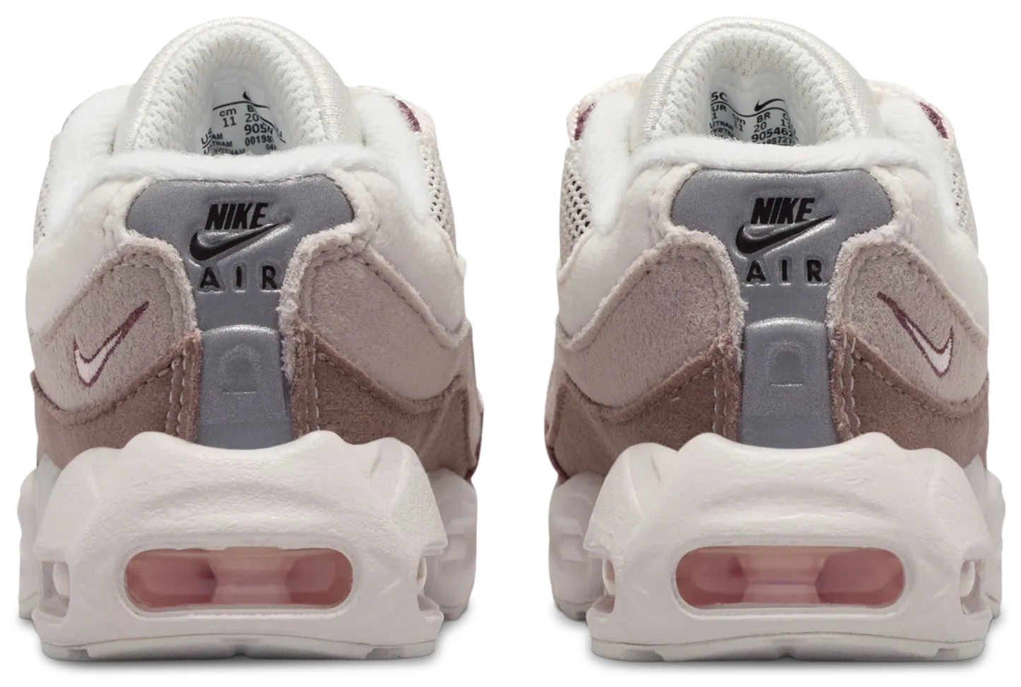 Nike Air Max 95 童款 - Phantom/Red Silt - Image 3
