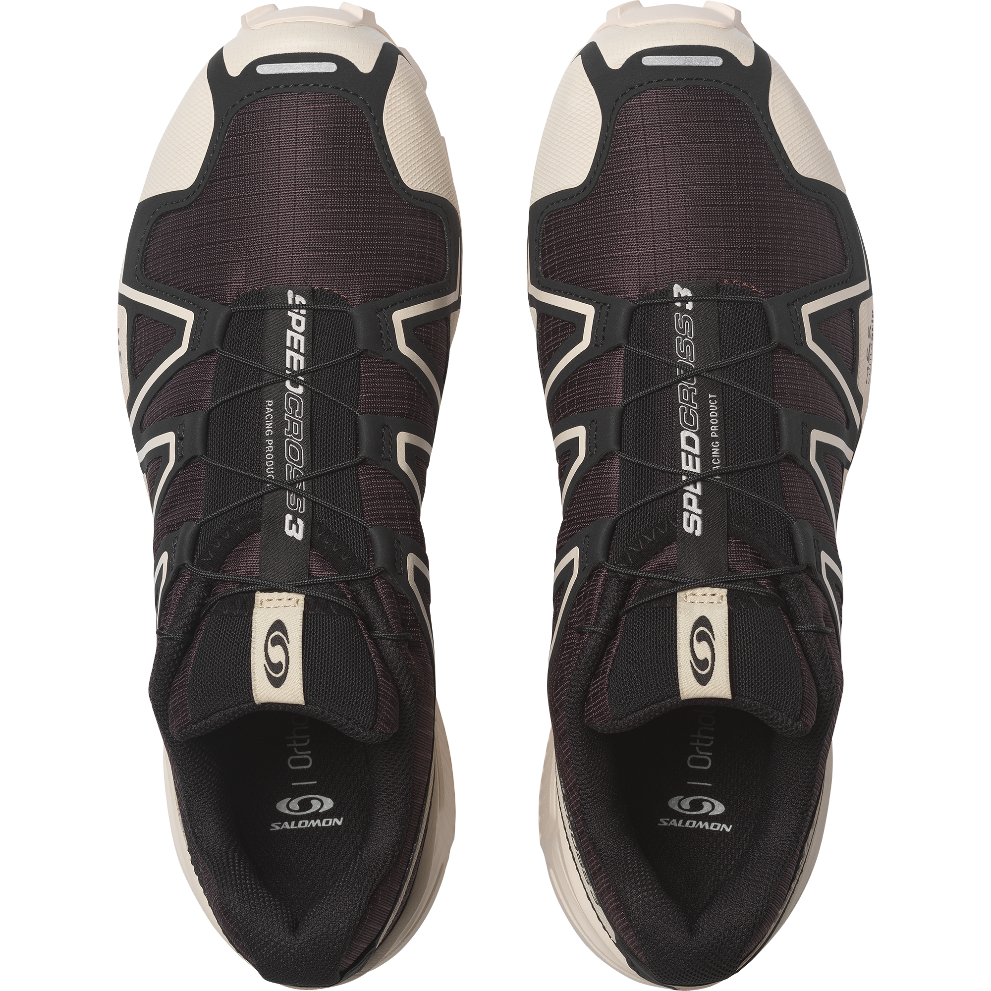 Salomon SPEEDCROSS 3 - Black Coffee / Vanilla Ice / Bog - View 2