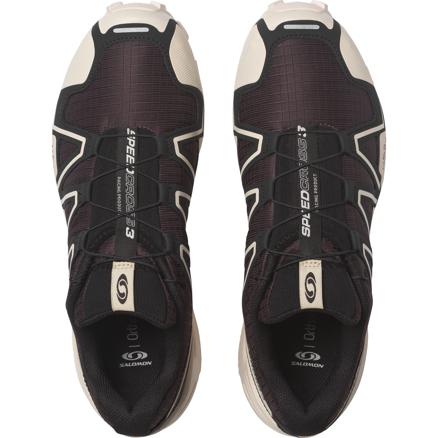 Salomon SPEEDCROSS 3 - Black Coffee / Vanilla Ice / Bog - View 2