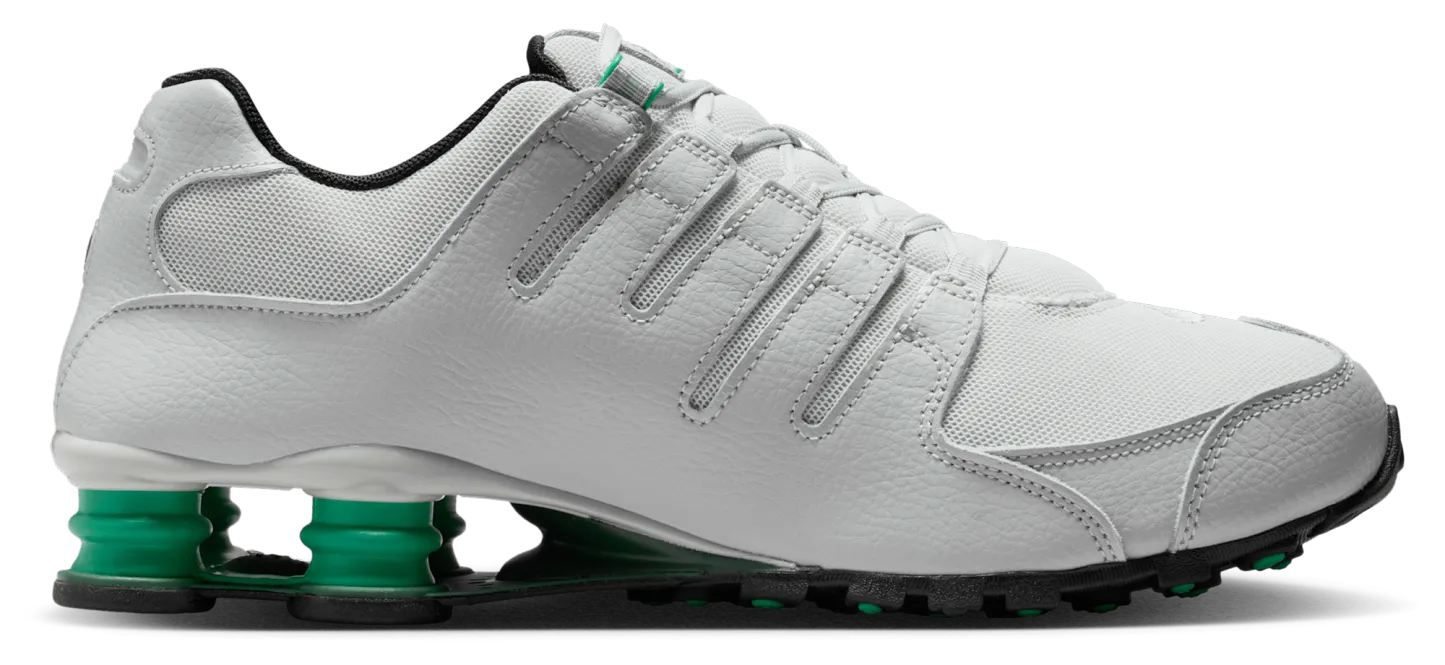 Nike Shox NZ - Grey Fog/Black/Stadium Green - Image 1